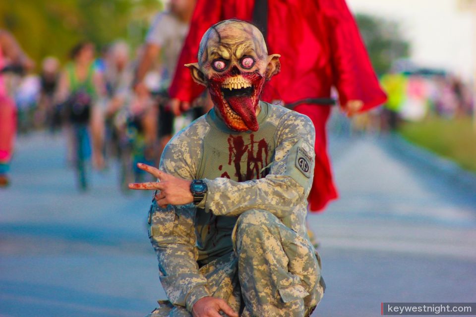 zombie bike ride 2014 key west fl 0750