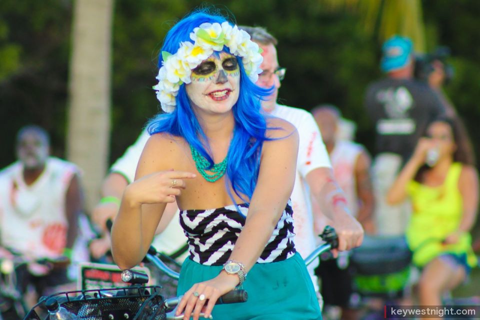 zombie bike ride 2014 key west fl 0900